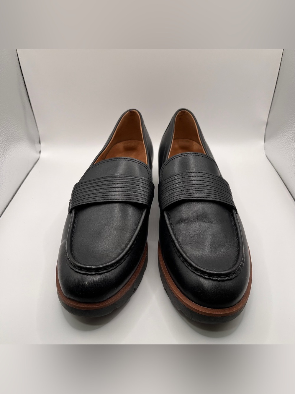Vionic CLEO LOAFER black leather size 9.5 - Picture 4 of 11